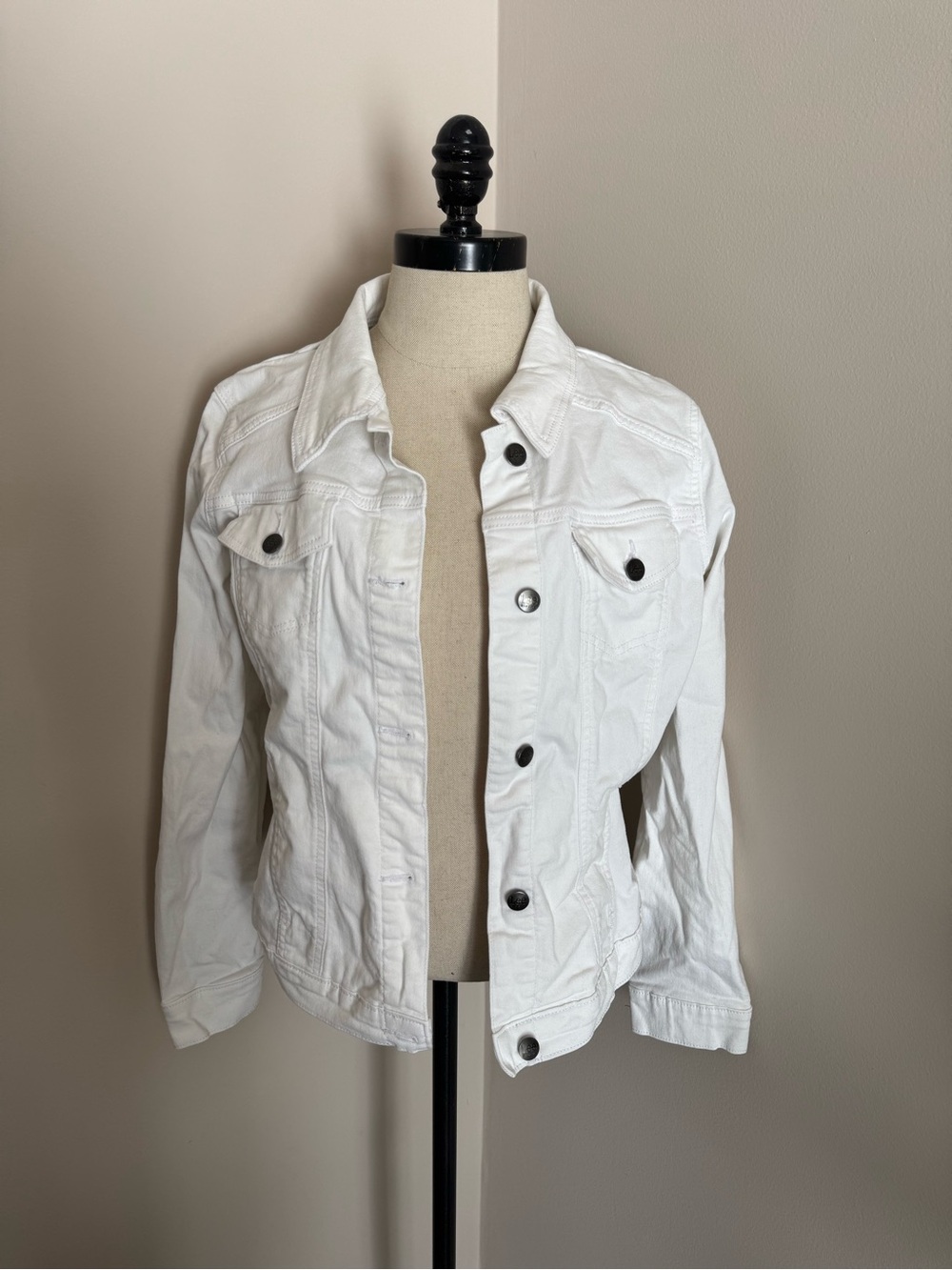 Riders by Lee White Classic Denim Jacket